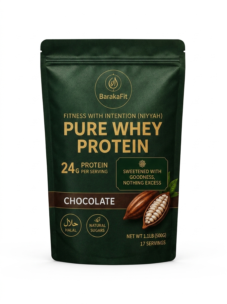 BarakaFit Halal Whey Protein – 500g