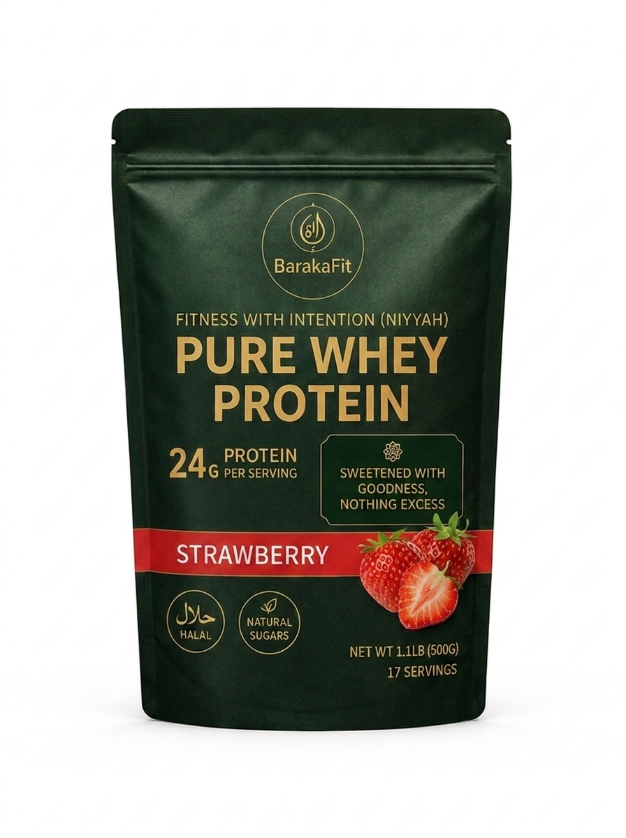 BarakaFit Halal Whey Protein – 500g